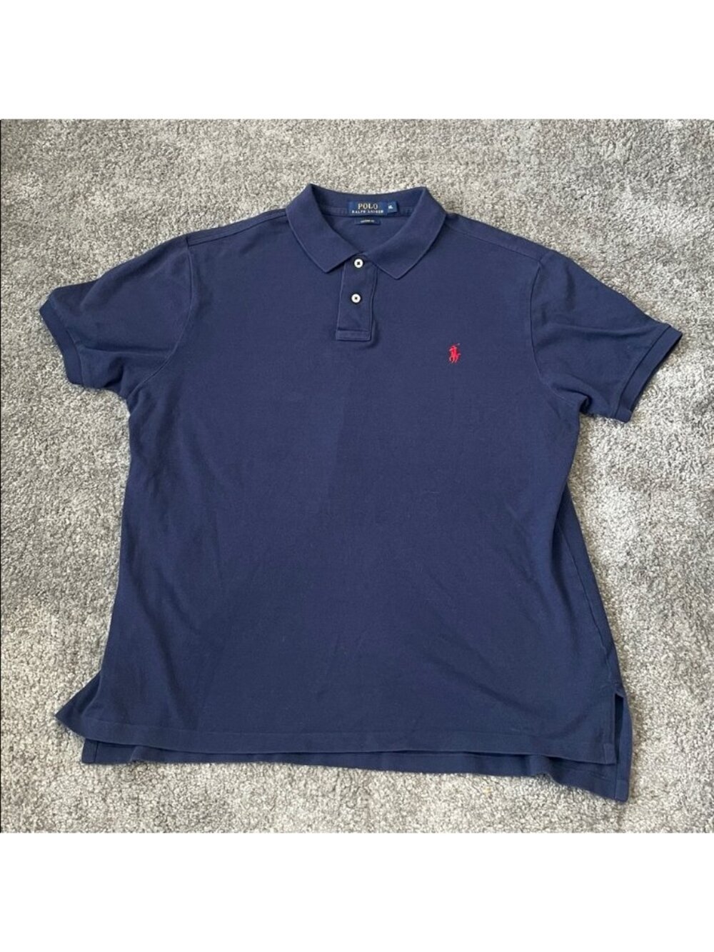 VGC Polo Ralph Lauren Navy Polo - Size XL